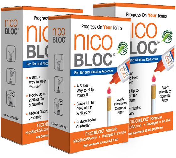 NicoBloc Combo - natural ways to stop smoking